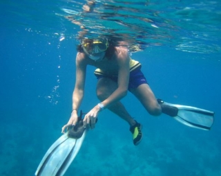 Equipo de snorkel